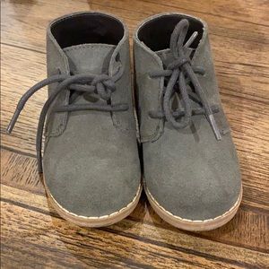 Grey suede shoes - excellent condition-